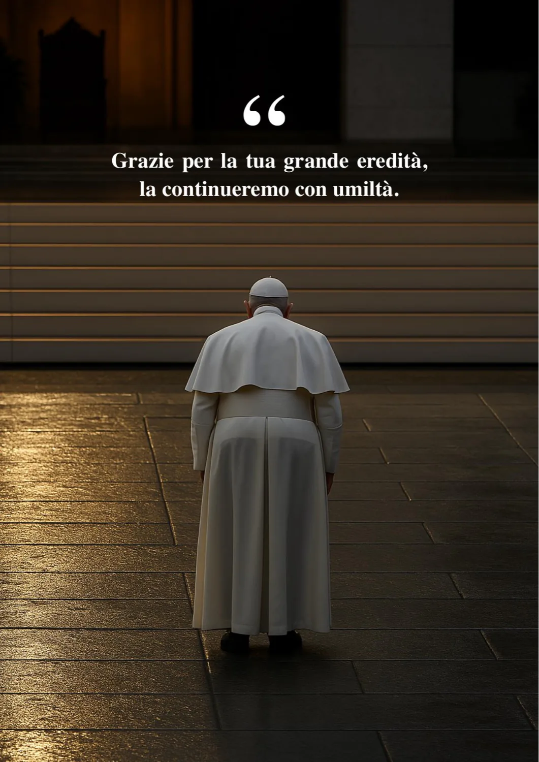 Apertura — «Grazie per la tua grande eredità»: homenaje al Papa Francisco