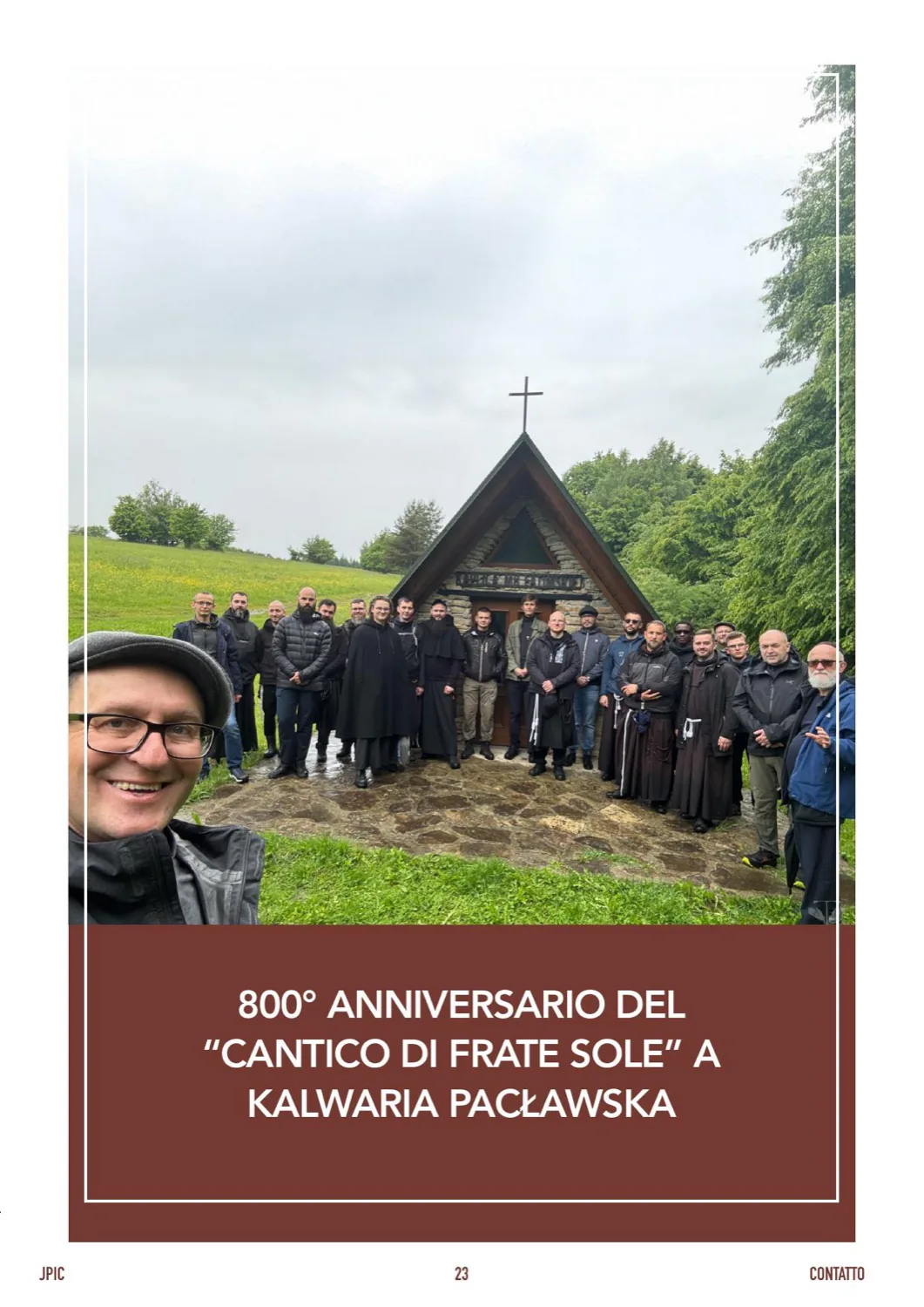 800° aniversario del «Cántico del Hermano Sol» en Kalwaria Pacławska