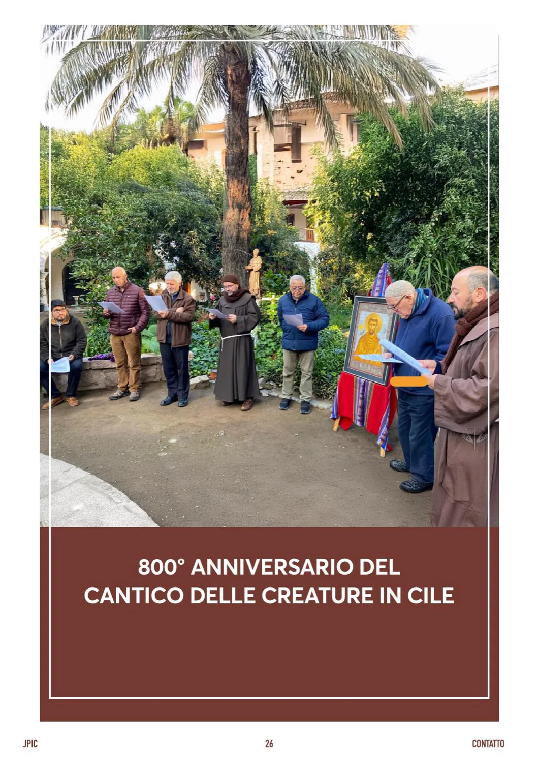 800° aniversario del Cántico de las Criaturas en Chile