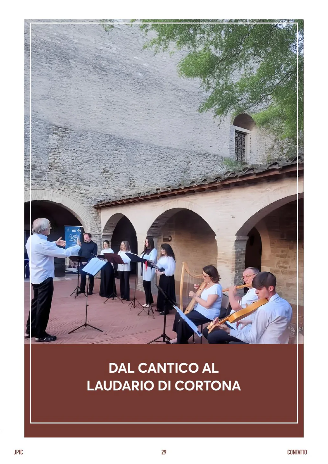 Del Cántico al Laudario de Cortona