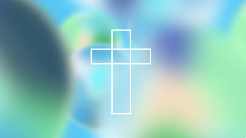 LSM Core Values title card with glowing cross