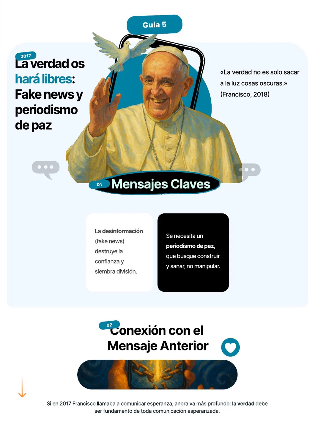 Guía 5 — «La verdad os hará libres»: fake news y periodismo de paz