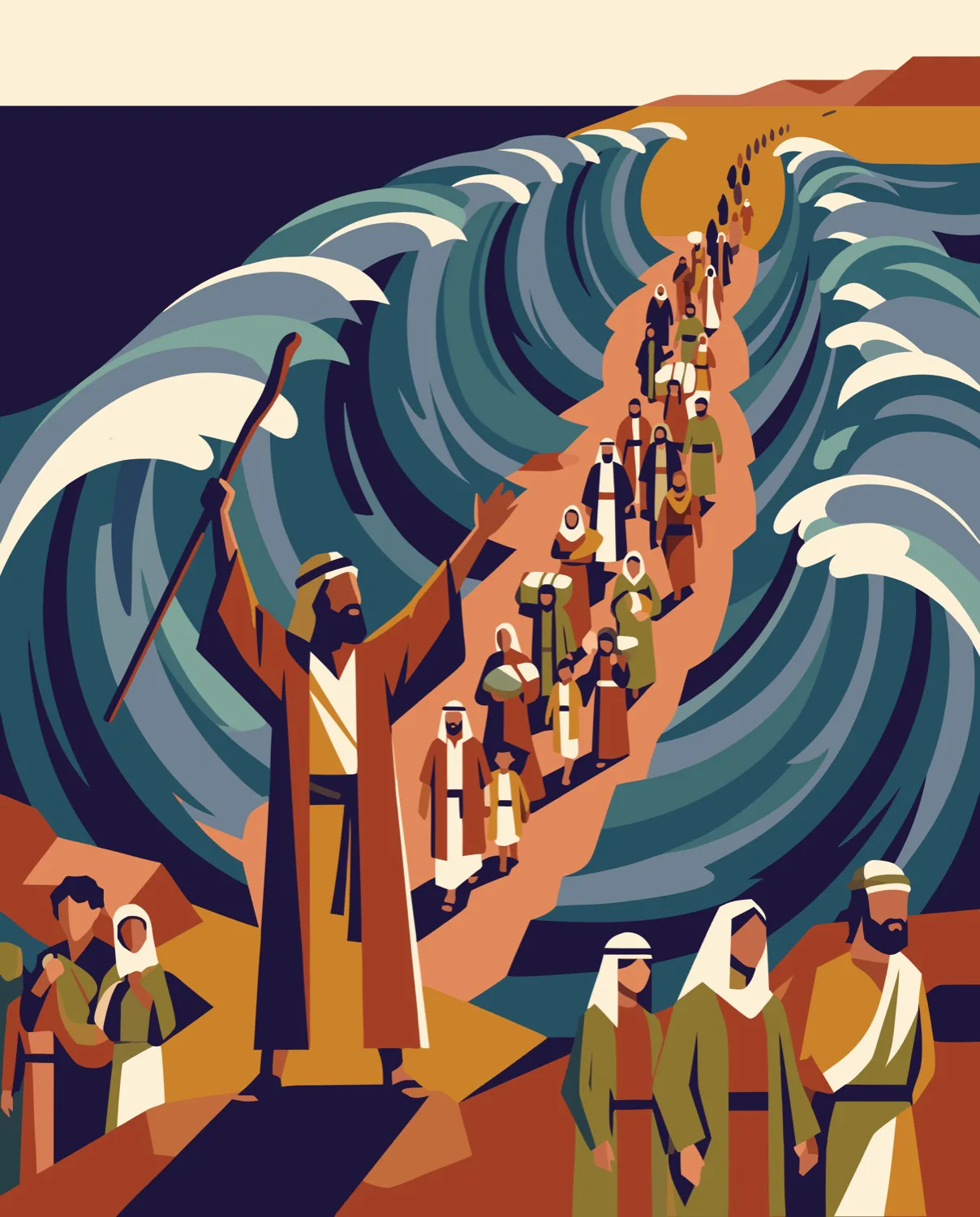 El paso del Mar Rojo