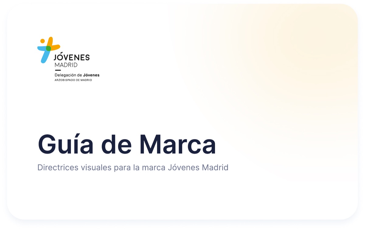 Portada de la guía de marca