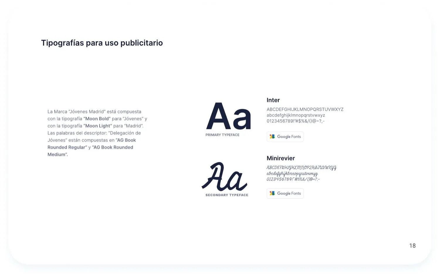 Tipografías para uso publicitario