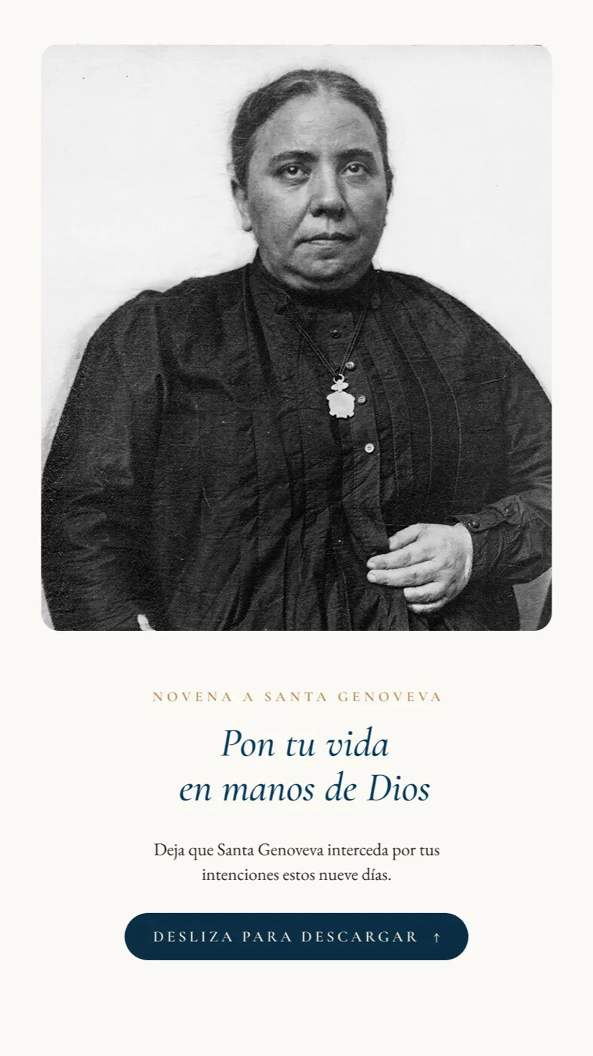 Historia · «Pon tu vida en manos de Dios» — retrato de archivo