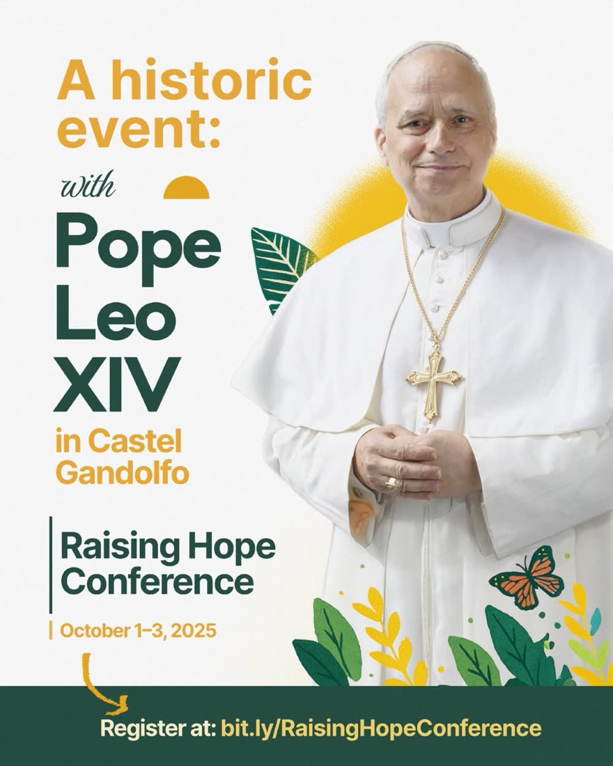 Pieza de convocatoria — el encuentro con el Papa León XIV