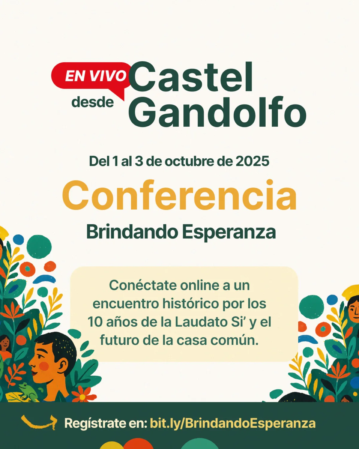Pieza en vivo desde Castel Gandolfo