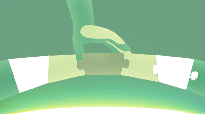 Illustration of puzzle pieces forming a head