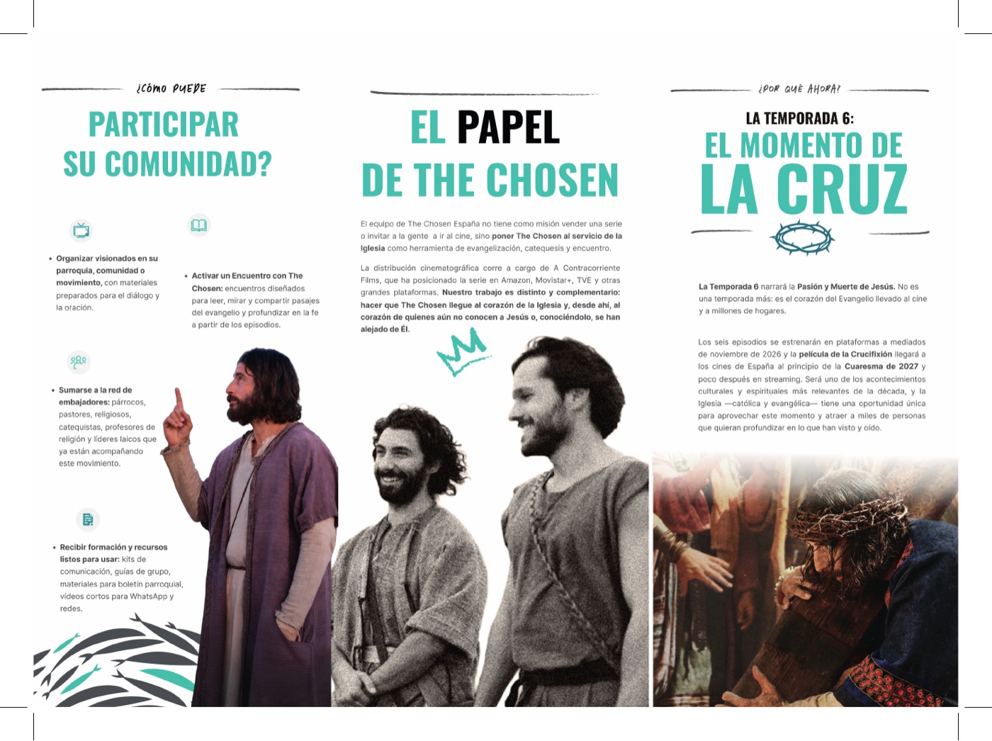 Tríptico impreso