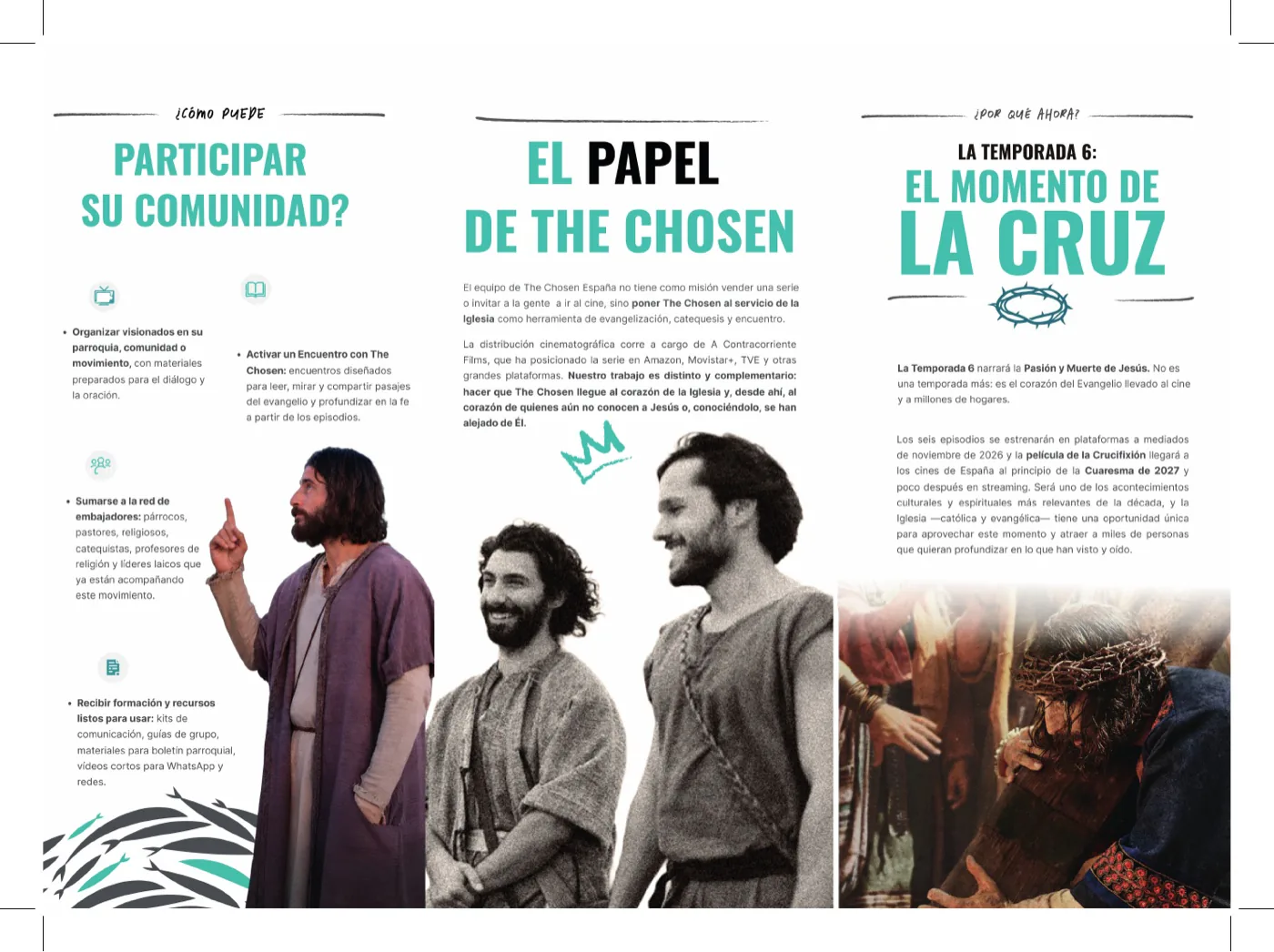 Tríptico impreso
