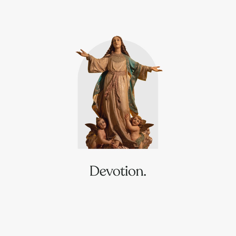 “Devotion.” — retrato editorial, dirección de arte minimalista